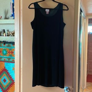Simple vintage little black dress